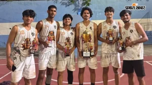 एसआरटी कैंपस ने बास्केटबॉल इंटरकॉलेज टूर्नामेंट में जीता खिताब, राष्ट्रीय चयन की उम्मीद