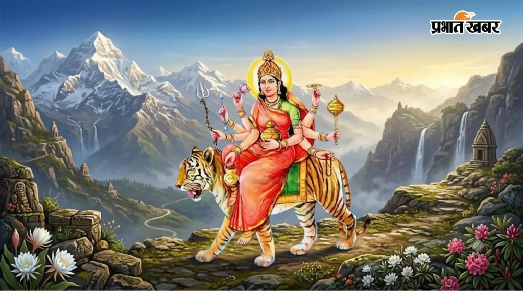नवरात्रि का चौथा दिन: जानें मां कुष्मांडा के नाम का अर्थ और ब्रह्मांड रचना की कथा