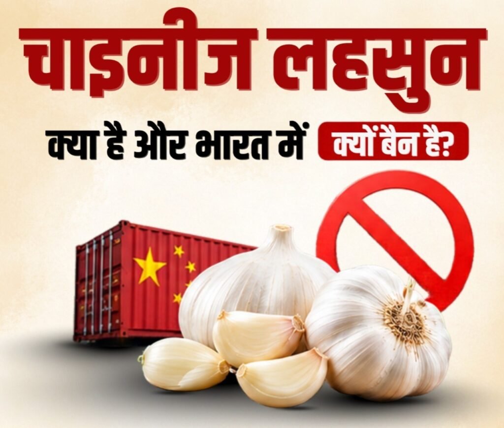 बिहार में संदिग्ध चाइनीज लहसुन की बरामदगी, सेहत के लिए है खतरनाक
