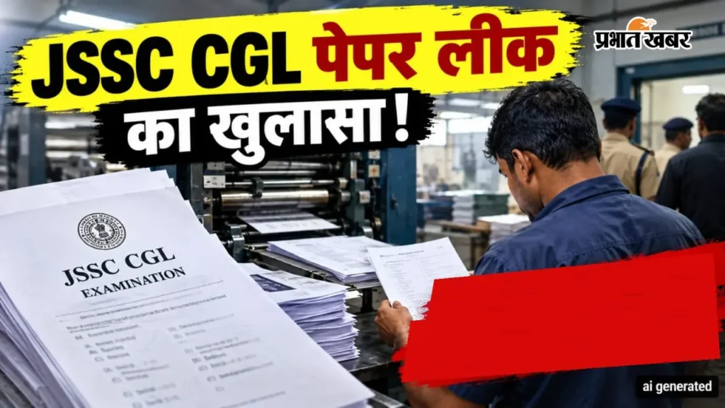 JSSC CGL परीक्षा पेपर लीक मामले में सीआईडी की जांच से नए खुलासे
